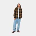 Carhartt WIP L/S Wallace Shirt - Wallace Check / Black - XL - Men