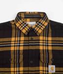 Carhartt WIP L/S Wallace Shirt - Wallace Check / Black - XL - Men