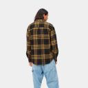 Carhartt WIP L/S Wallace Shirt - Wallace Check / Black - XL - Men