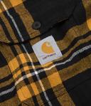Carhartt WIP L/S Wallace Shirt - Wallace Check / Black - XL - Men