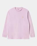 Carhartt WIP Longsleeve Chase T-Shirt I026392 Pale QUARTZ/GOLD