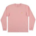 Carhartt WIP Longsleeve Chase T-Shirt I026392 Pale QUARTZ/GOLD