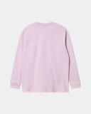 Carhartt WIP Longsleeve Chase T-Shirt I026392 Pale QUARTZ/GOLD
