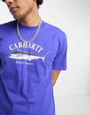 Carhartt WIP Marlin T-Shirt in Blue