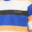 Carhartt WIP Men's Crouser Stripe T-Shirt in Lazurite, Size Large