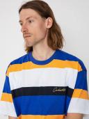 Carhartt WIP Men's Crouser Stripe T-Shirt in Lazurite, Size Large