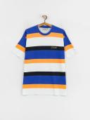 Carhartt WIP Men's Crouser Stripe T-Shirt in Lazurite, Size Large
