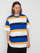 Carhartt WIP Men's Crouser Stripe T-Shirt in Lazurite, Size Large