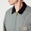 Carhartt WIP OG Detroit Jacket Colour: Smoke Green / Black Aged Canvas