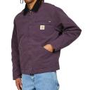 Carhartt-WIP OG Detroit Jacket - Dark Plum/Black - Purple / S