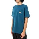 Carhartt WIP Pocket T-Shirt S / Blue / Shore
