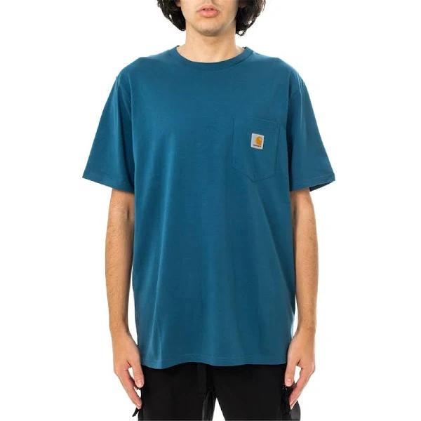 Carhartt WIP Pocket T-Shirt S / Blue / Shore