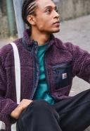 Carhartt WIP Prentis Liner Medium Dark Plum / Black