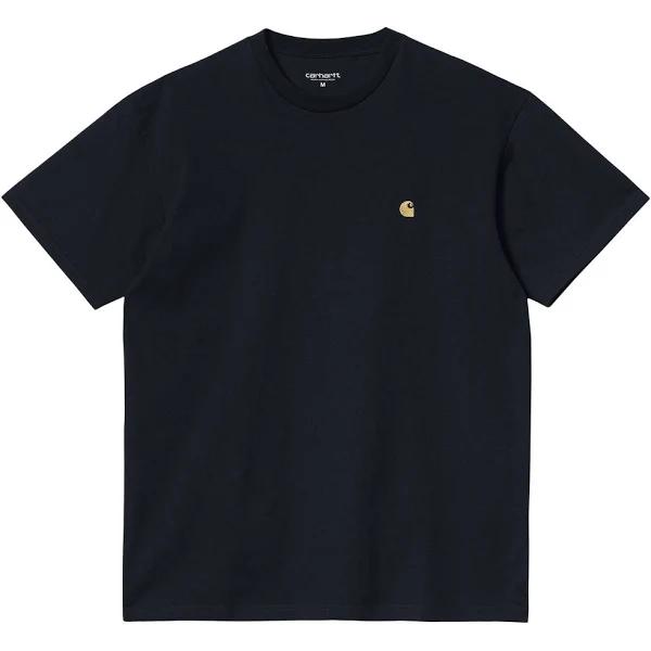 Carhartt WIP S/S Chase T-Shirt Dark Navy/Gold