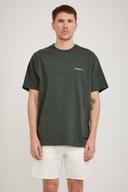 Carhartt WIP S/S Script Embroidery T-Shirt - Boxwood / White - XL - Men