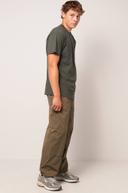 Carhartt WIP S/S Script Embroidery T-Shirt - Boxwood / White - XL - Men