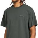 Carhartt WIP S/S Script Embroidery T-Shirt - Boxwood / White - XL - Men