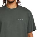Carhartt WIP S/S Script Embroidery T-Shirt - Boxwood / White - XL - Men
