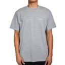 Carhartt WIP S/S Script Embroidery T-Shirt - Grey Heather / White - 2XL - Men