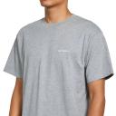 Carhartt WIP S/S Script Embroidery T-Shirt - Grey Heather / White - 2XL - Men