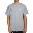 Carhartt WIP S/S Script Embroidery T-Shirt - Grey Heather / White - L - Men