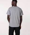 Carhartt WIP S/S Script Embroidery T-Shirt - Grey Heather / White - L - Men