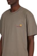 Carhartt WIP - Short Sleeve American Script T-Shirt in Teide