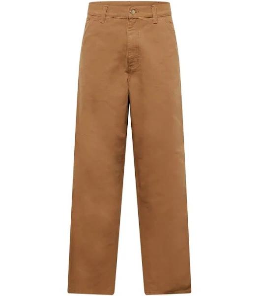 Carhartt WIP Single Knee Pant 34W/34L / Brown / Hamilton Brown (Rinsed)