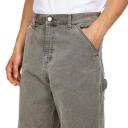 Carhartt WIP Single Knee Pant Dearborn Canvas, 12 oz - Black Faded - 31/34 - Men