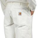 Carhartt WIP Single Knee Pant Dearborn Canvas, 12 oz - Wax Stone Washed - 36/34 - Men