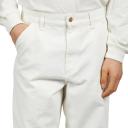Carhartt WIP Single Knee Pant Dearborn Canvas, 12 oz - Wax Stone Washed - 36/34 - Men
