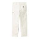 Carhartt WIP Single Knee Pant Dearborn Canvas, 12 oz - Wax Stone Washed - 38/34 - Men