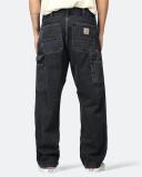 Carhartt WIP Single Knee Pant Maitland Denim, 13.5 oz - Black Stone Washed - 36/34 - Men