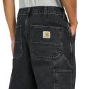 Carhartt WIP Single Knee Pant Maitland Denim, 13.5 oz - Black Stone Washed - 36/34 - Men
