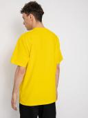 Carhartt WIP University Script T-Shirt Medium Buttercup / Black