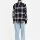 Carhartt WIP Wallace Check Shirt Dark Navy L