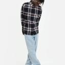 Carhartt WIP Wallace Check Shirt Dark Navy L