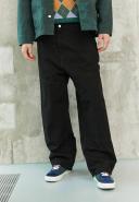 Carhartt WIP Wide Leg Panel Pants in Black