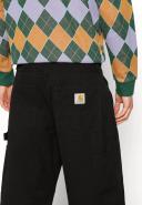Carhartt WIP Wide Leg Panel Pants in Black