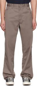 Carhartt Work in Progress Taupe Simple Trousers