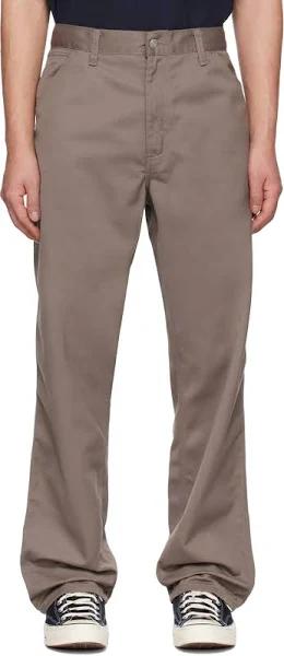 Carhartt Work in Progress Taupe Simple Trousers