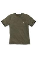 Carhartt Workwear Pocket T-Shirt, black-green, Size XL