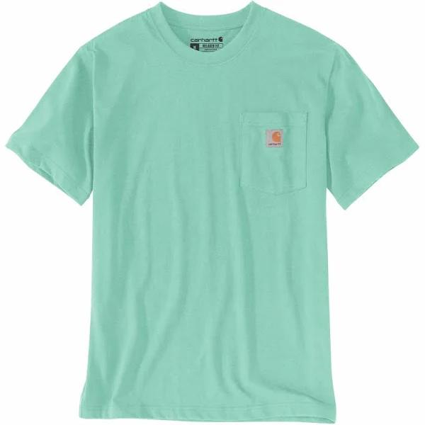 Carhartt Workwear Pocket T-Shirt, Turquoise, Size XL