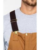Carhartt Zip to Waist Biberalls For Mens Carhartt Brown 38/28 R38-BRN-28-38