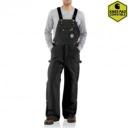 Carhartt Zip to Waist Biberalls For Mens Carhartt Brown 38/28 R38-BRN-28-38