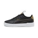 Carina 2.0 Pop Up Metallics Women's Sneakers in Black/Gold/White, Size 7 by Puma