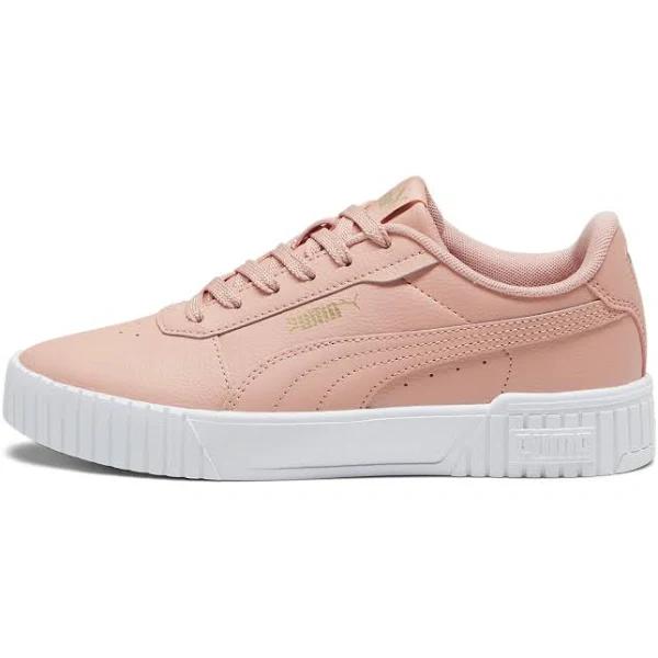 Carina 2.0 Women's Sneakers in Poppy Pink/Gold/Matte Gold, Size 10 by Puma