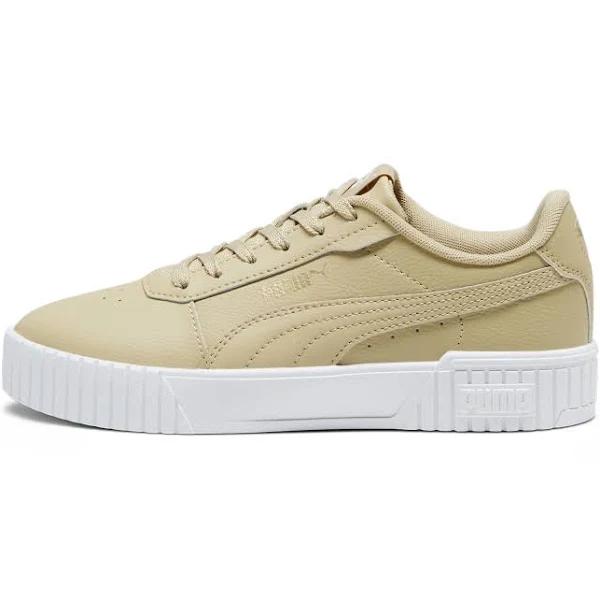 Carina 2.0 Women's Sneakers in Sand Dune/Gold/White, Size 7 by Puma