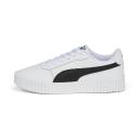Carina 2.0 Women's Sneakers in White/Black/Silver, Size 9 by Puma