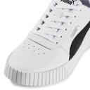 Carina 2.0 Women's Sneakers in White/Black/Silver, Size 9 by Puma